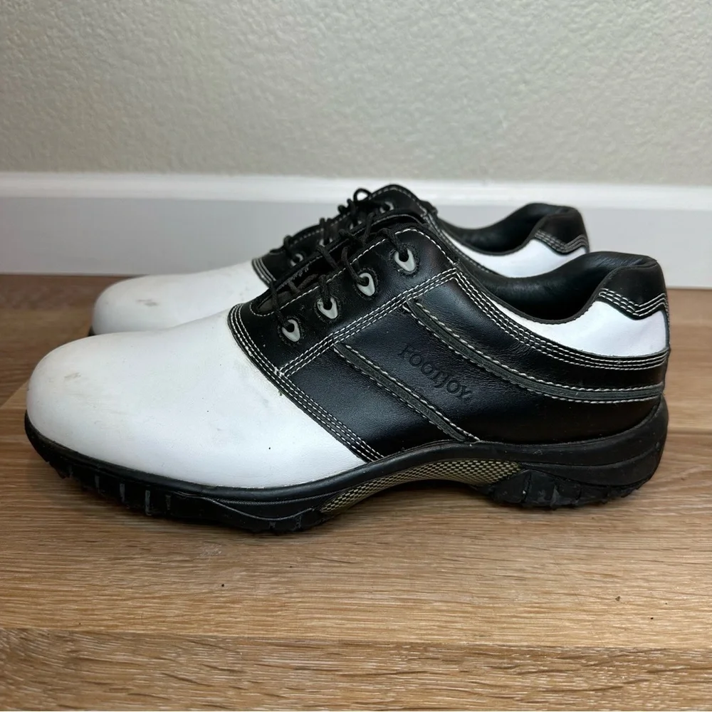 FootJoy Men's Size 8 Contour Series Leather Golf Shoes